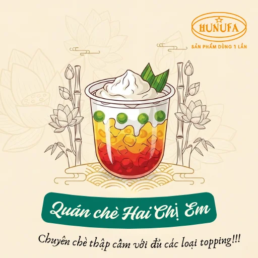 Logo quán chè đẹp