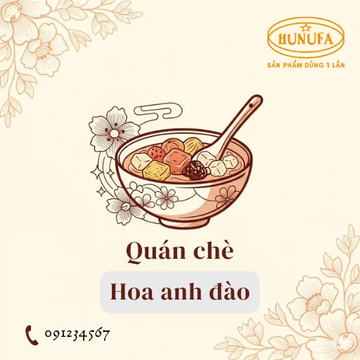 Logo quán chè đẹp