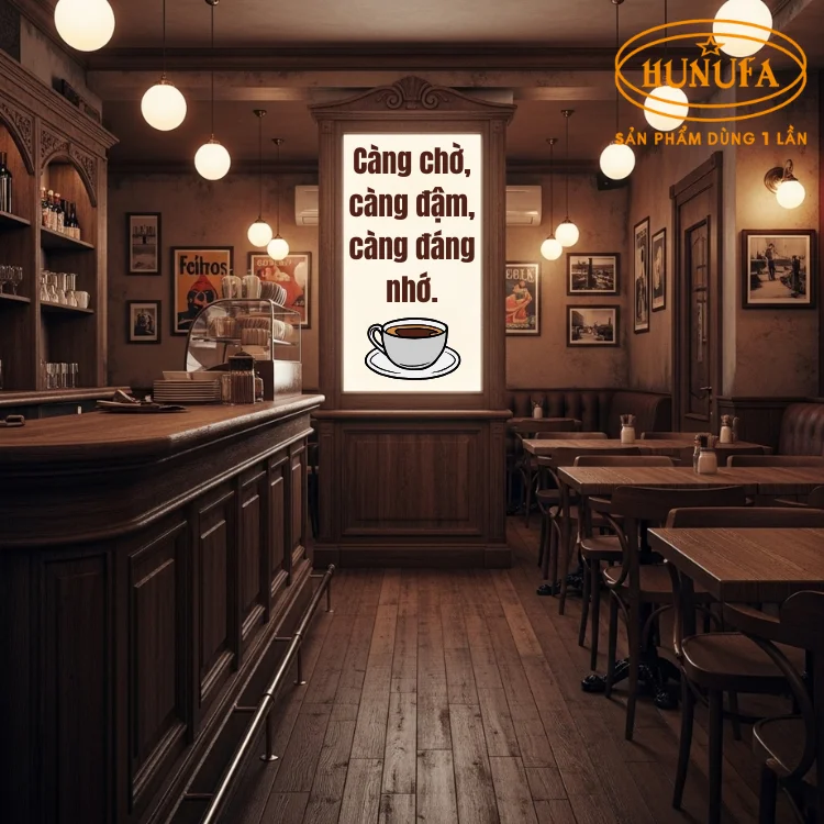 Slogan quán cafe