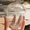 Cốc nhựa đựng tàu hũ PP trơn - 200ml kèm nắp giá rẻ