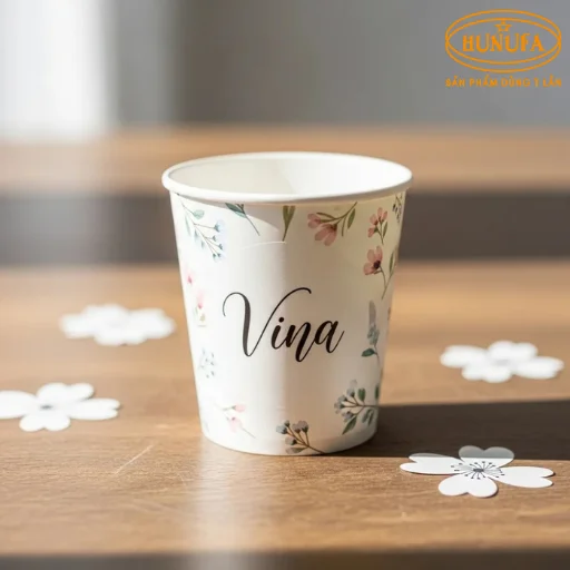 Mẫu ly giấy Vina hot nhất hiện nay, được nhiều quán cà phê lựa chọn