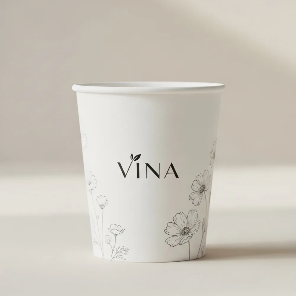 Mẫu ly giấy Vina hot nhất hiện nay, được nhiều quán cà phê lựa chọn