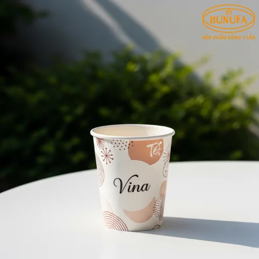 Mẫu ly giấy Vina hot nhất hiện nay, được nhiều quán cà phê lựa chọn