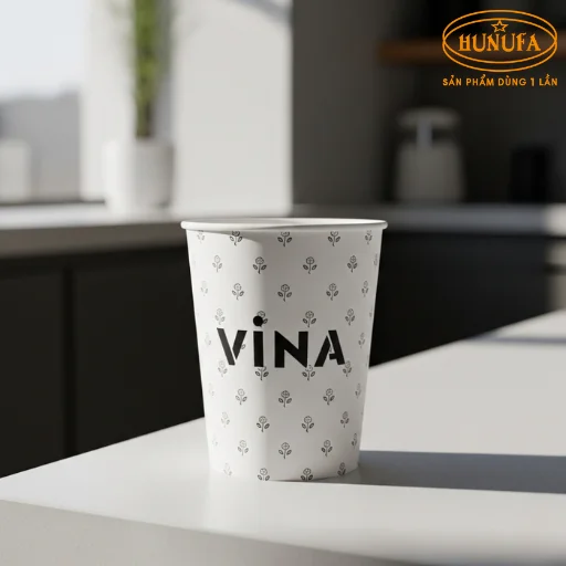 Mẫu ly giấy Vina hot nhất hiện nay, được nhiều quán cà phê lựa chọn