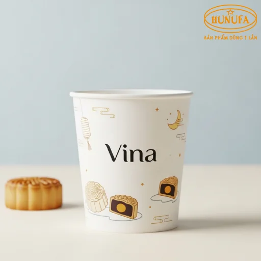 Mẫu ly giấy Vina hot nhất hiện nay, được nhiều quán cà phê lựa chọn