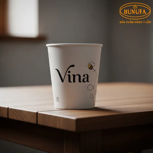 Mẫu ly giấy Vina hot nhất hiện nay, được nhiều quán cà phê lựa chọn