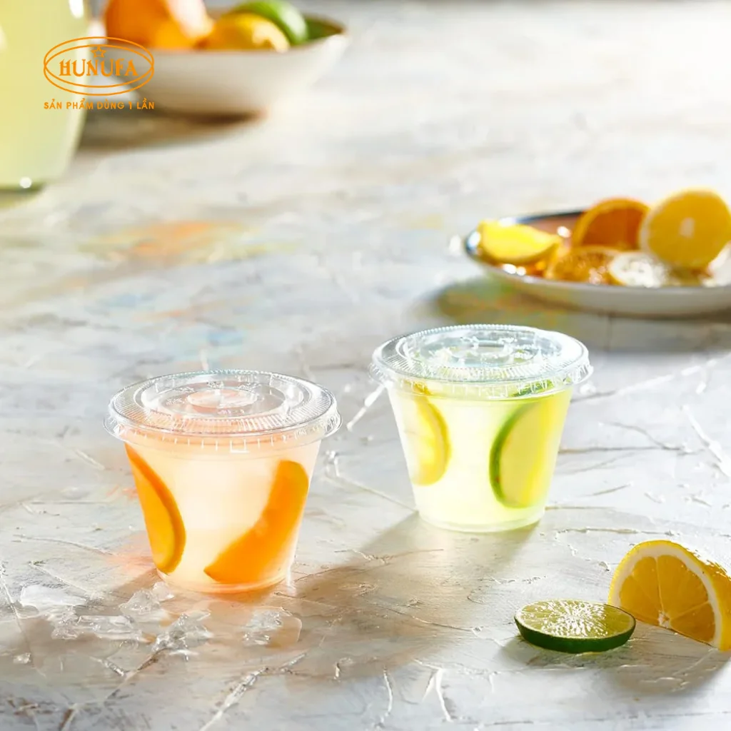 Ly nhựa 250ml nhỏ có nắp