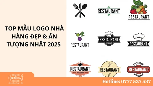 Mẫu logo nhà hàng đẹp và ấn tượng nhất