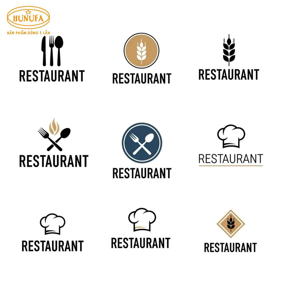Mẫu logo nhà hàng đẹp và ấn tượng nhất 2025
