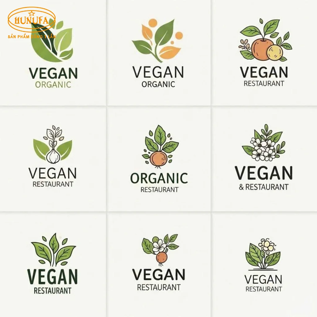 Mẫu logo nhà hàng đẹp và ấn tượng nhất 2025