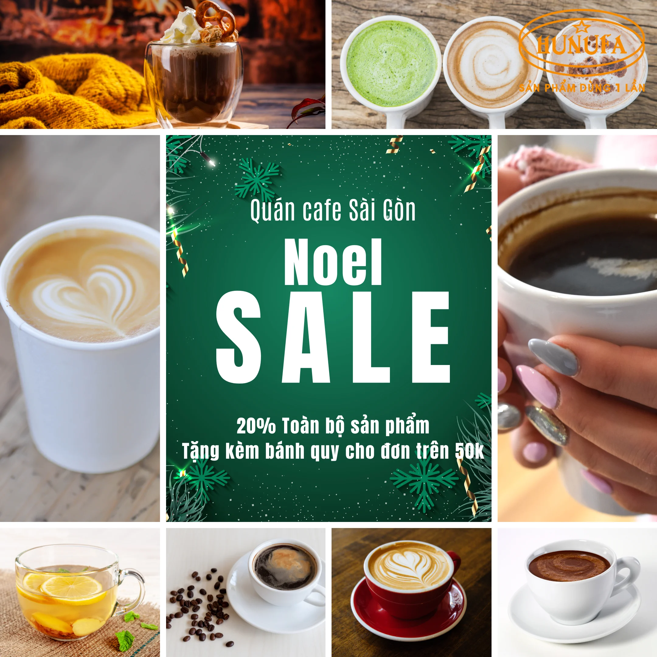 Menu đồ uống mùa đông cho quán cafe