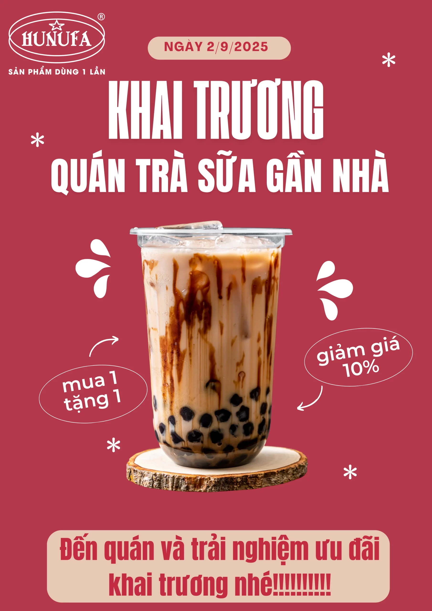 Bài viết khai trương cửa hàng trên Facebook