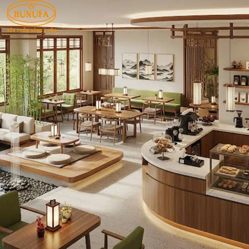 chủ đề thiết kế quán