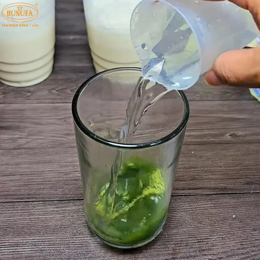 công thức làm matcha sữa gấu