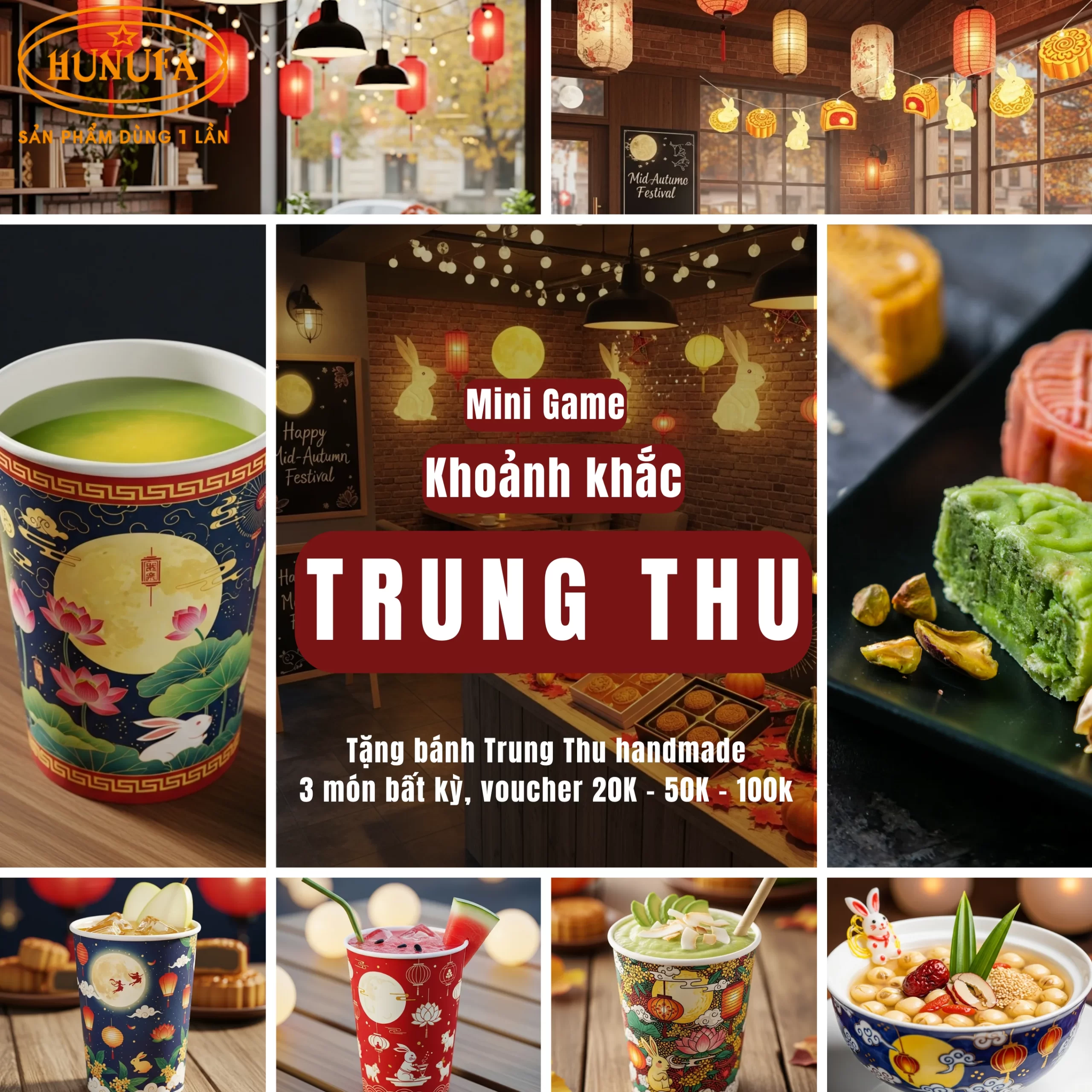 Content Trung Thu cho quán cafe
