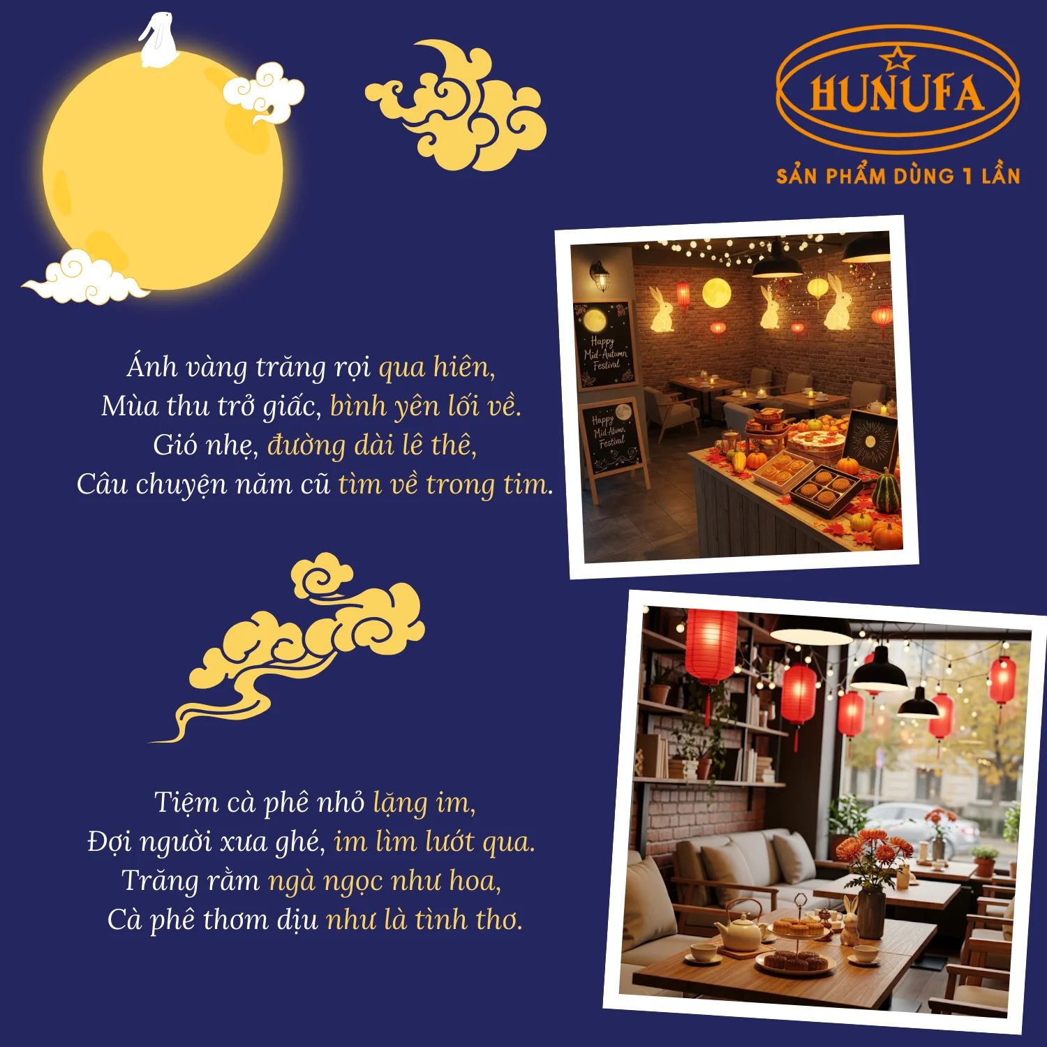 Content Trung Thu cho quán cafe
