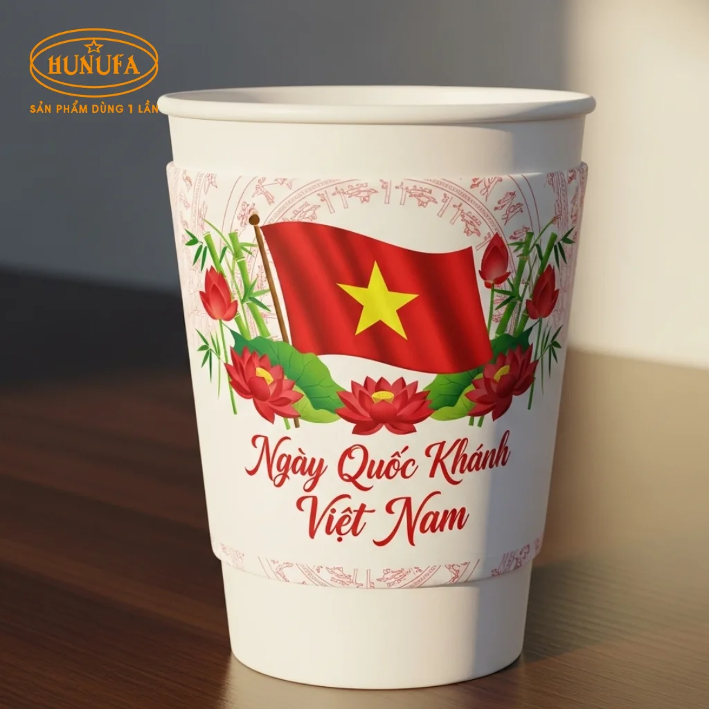 Tổng hợp 30+ mẫu cover ly 2/9 đẹp cho dịp đại lễ Quốc Khánh