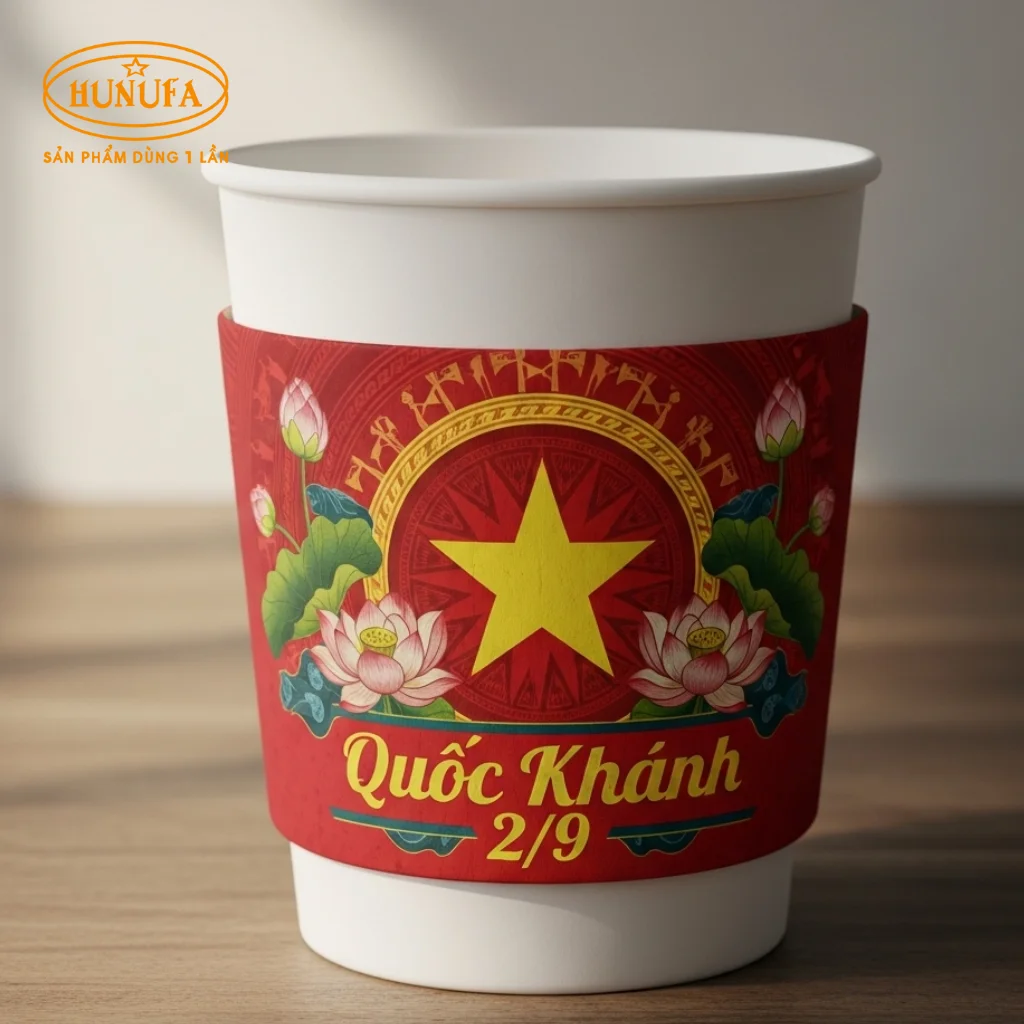 Tổng hợp 30+ mẫu cover ly 2/9 đẹp cho dịp đại lễ Quốc Khánh