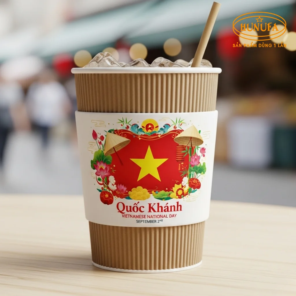 Tổng hợp 30+ mẫu cover ly 2/9 đẹp cho dịp đại lễ Quốc Khánh