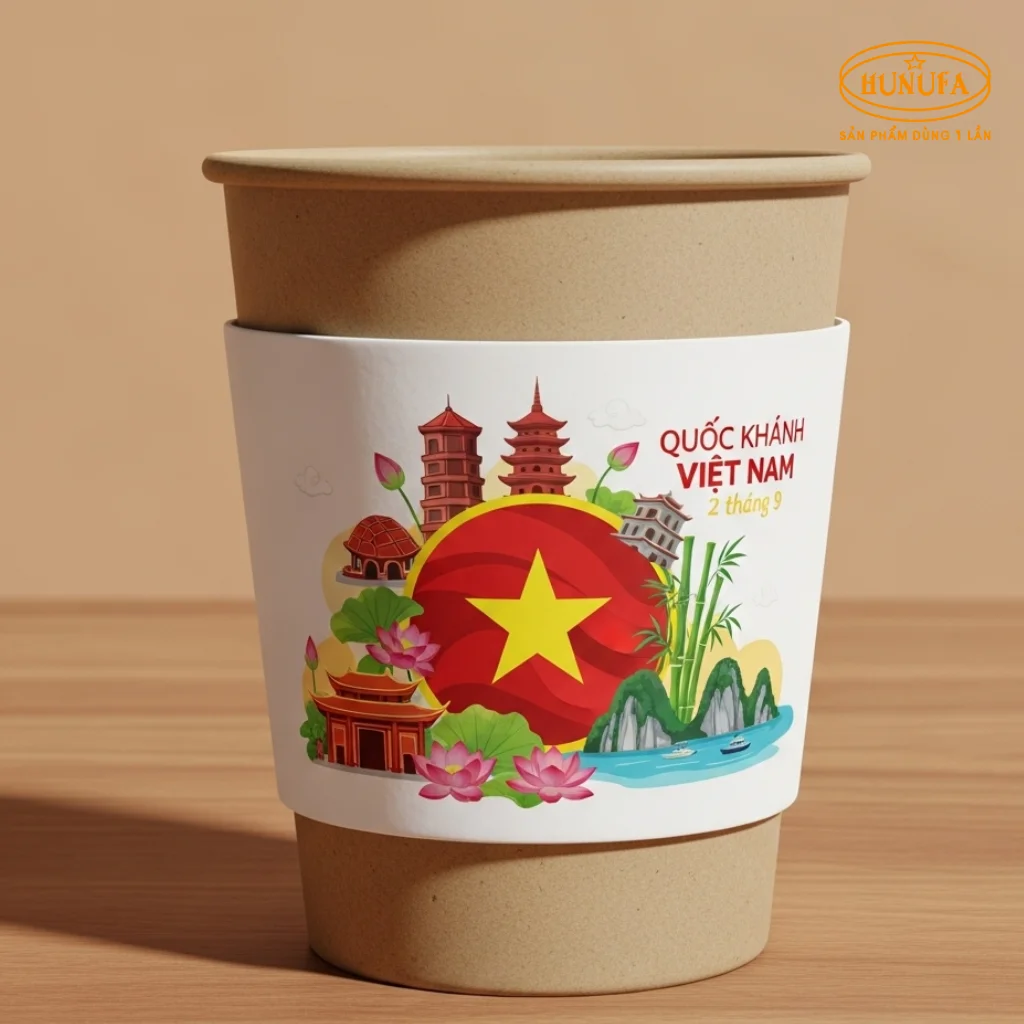 Tổng hợp 30+ mẫu cover ly 2/9 đẹp cho dịp đại lễ Quốc Khánh