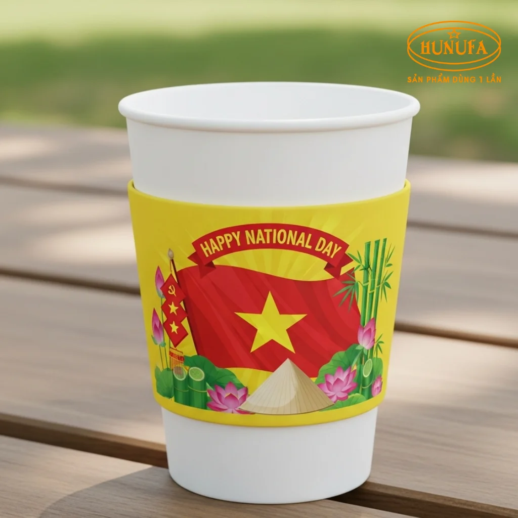 Tổng hợp 30+ mẫu cover ly 2/9 đẹp cho dịp đại lễ Quốc Khánh
