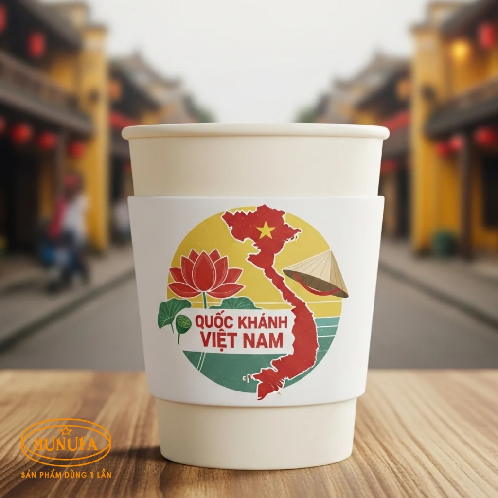 Tổng hợp 30+ mẫu cover ly 2/9 đẹp cho dịp đại lễ Quốc Khánh