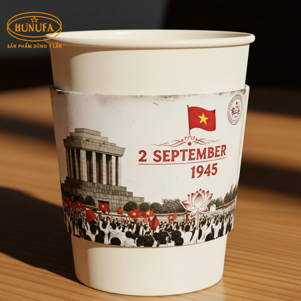 Tổng hợp 30+ mẫu cover ly 2/9 đẹp cho dịp đại lễ Quốc Khánh