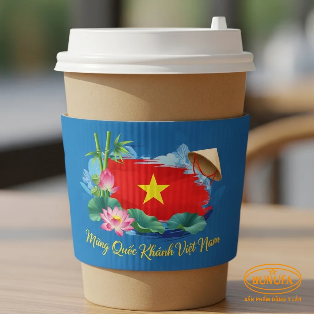 Tổng hợp 30+ mẫu cover ly 2/9 đẹp cho dịp đại lễ Quốc Khánh