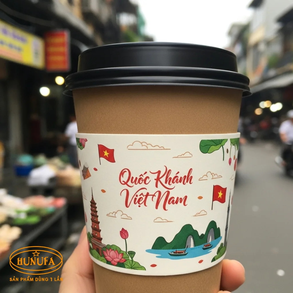 Tổng hợp 30+ mẫu cover ly 2/9 đẹp cho dịp đại lễ Quốc Khánh
