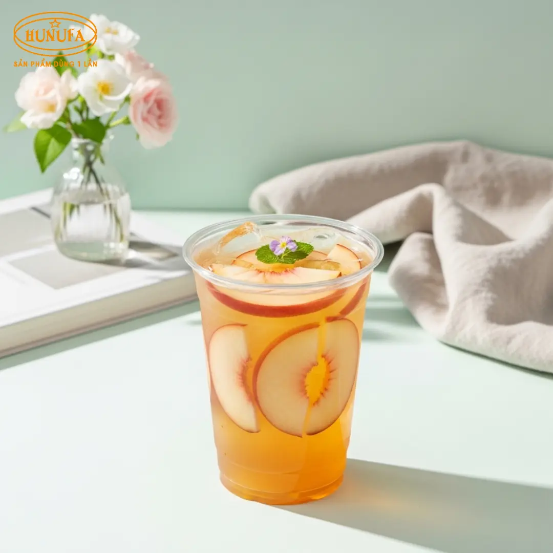 Tổng hợp các mẫu hình ảnh ly trà đào đẹp cho các hàng quán
