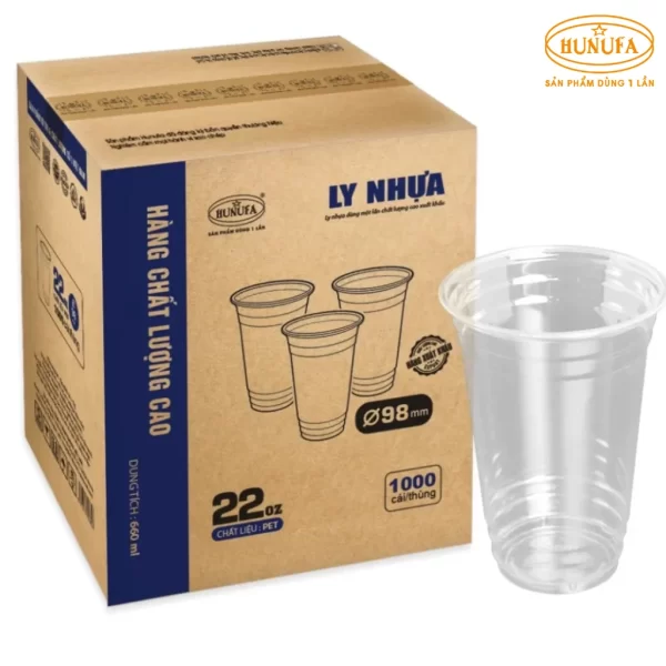 Ly nhựa 650ml PP – 22oz / Cốc nhựa 650ml PP – 22oz
