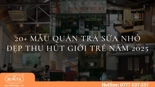 mẫu quán trà sữa nhỏ