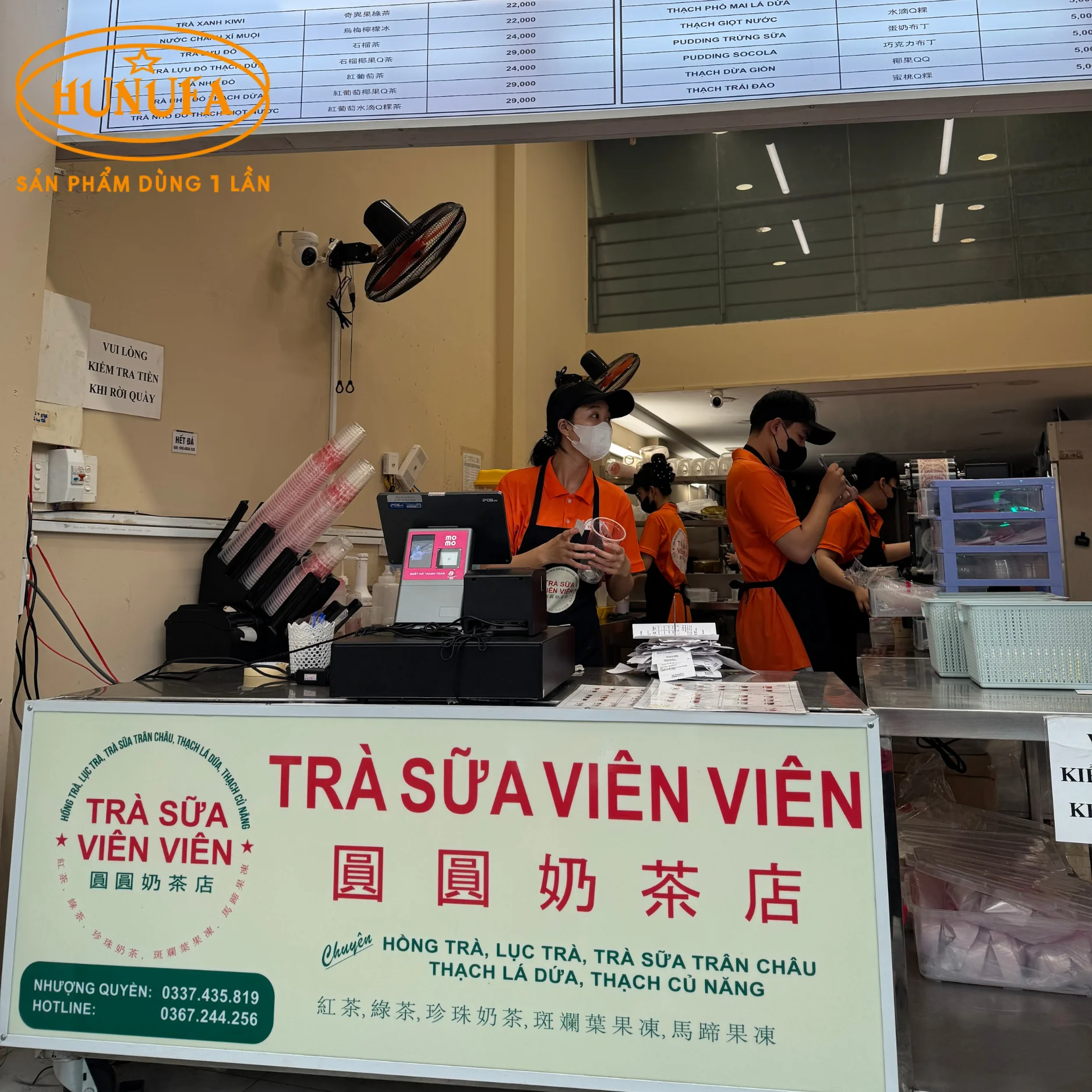 Menu Trà Sữa Viên Viên