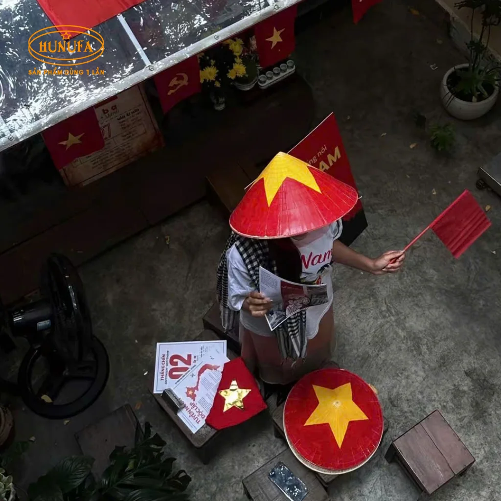 Quán cafe check-in trang trí đẹp dịp lễ Quốc Khánh 2/9
