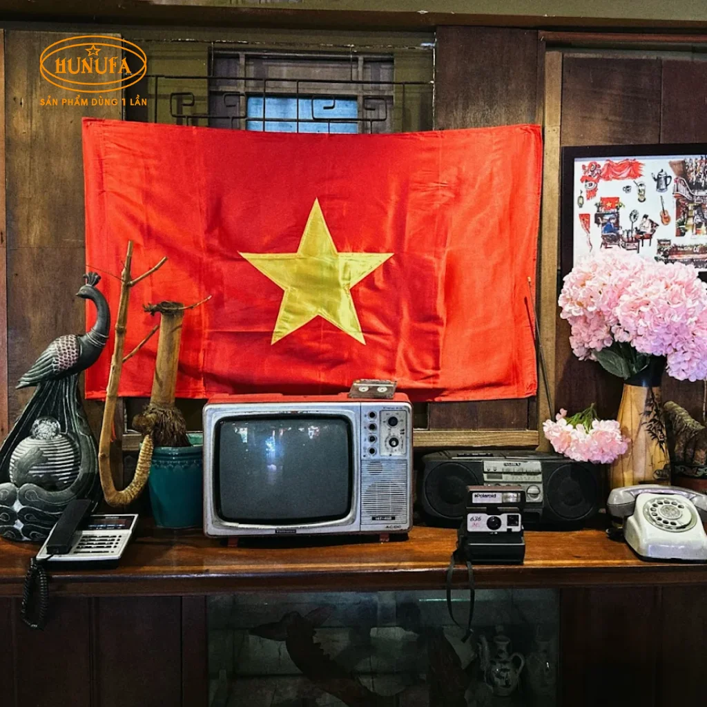 Quán cafe check-in trang trí đẹp dịp lễ Quốc Khánh 2/9