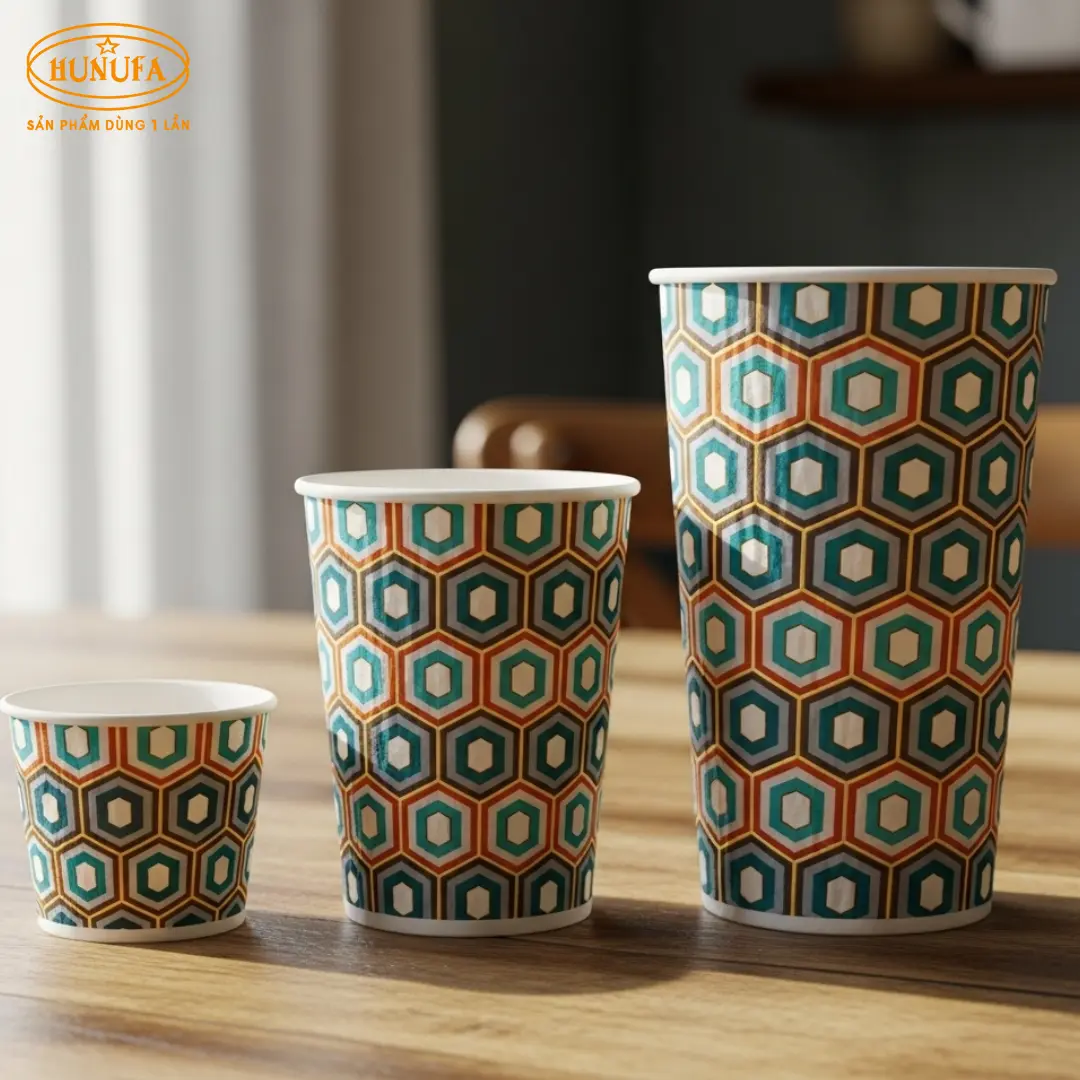 Các yếu tố quan trọng khi thiết kế ly giấy cho quán cà phê và các mẫu thiết kế ly giấy ưa chuộng hiện nay