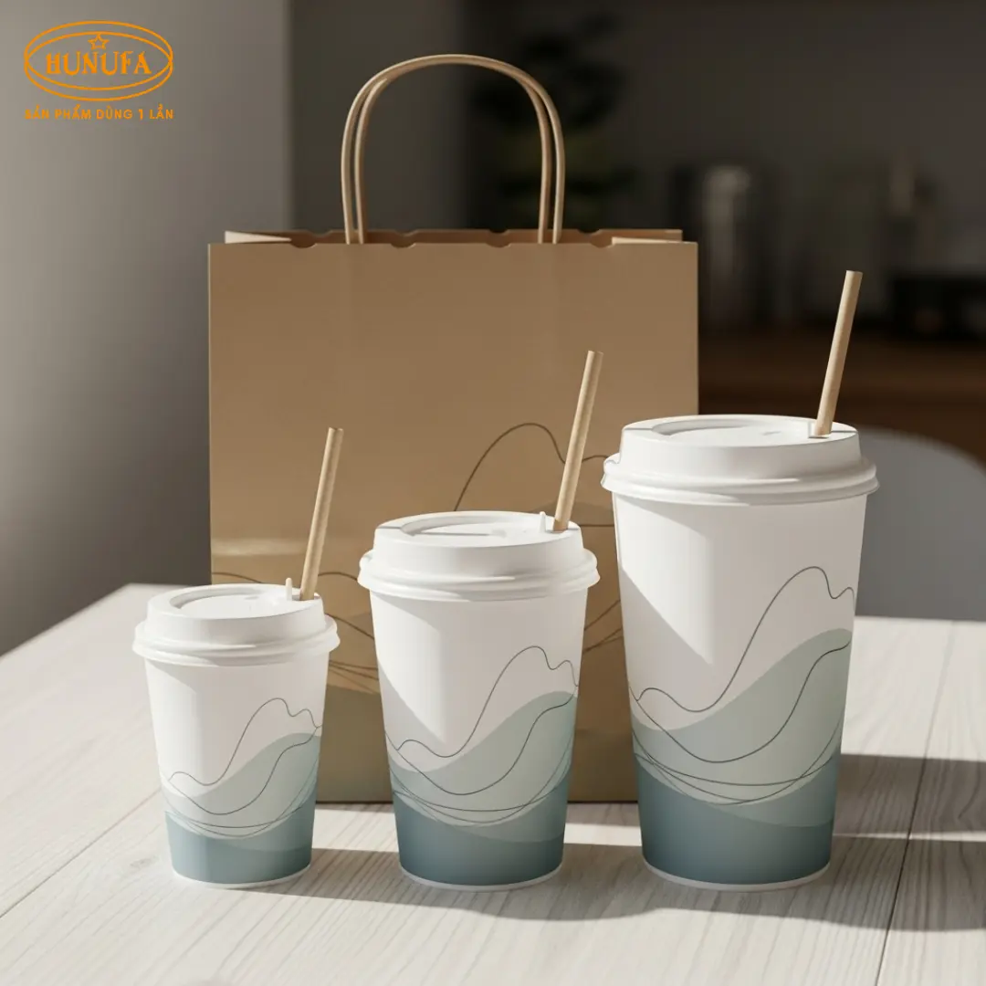 Các yếu tố quan trọng khi thiết kế ly giấy cho quán cà phê và các mẫu thiết kế ly giấy ưa chuộng hiện nay