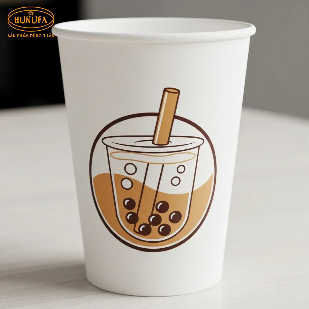90+ mẫu thiết kế ly giấy đẹp, nâng tầm thương hiệu quán