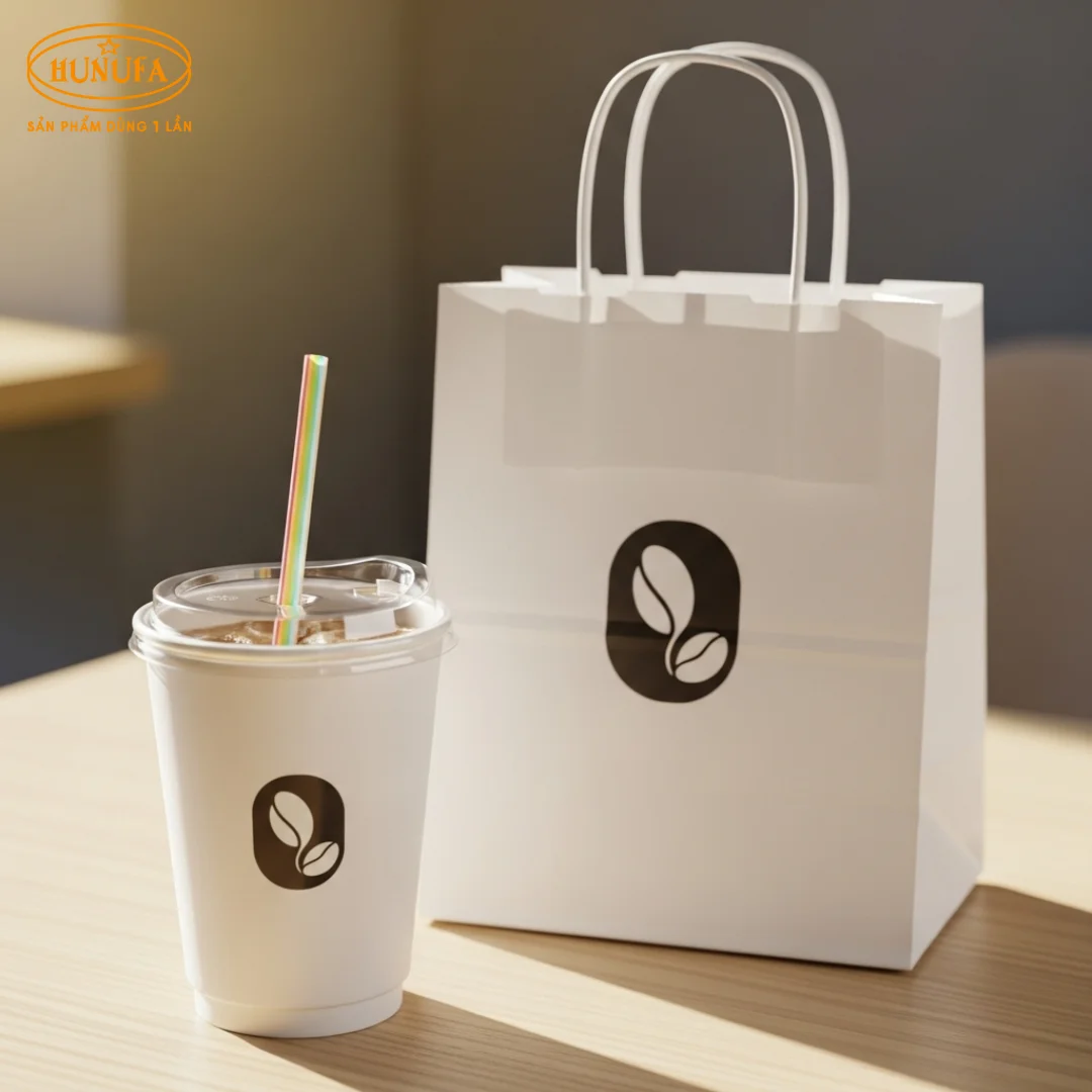 90+ mẫu thiết kế ly giấy đẹp, nâng tầm thương hiệu quán