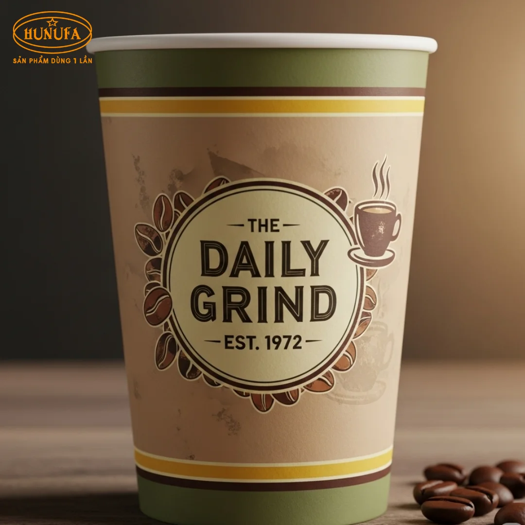 Các yếu tố quan trọng khi thiết kế ly giấy cho quán cà phê và các mẫu thiết kế ly giấy ưa chuộng hiện nay