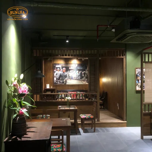 thiết kế quán trà sữa