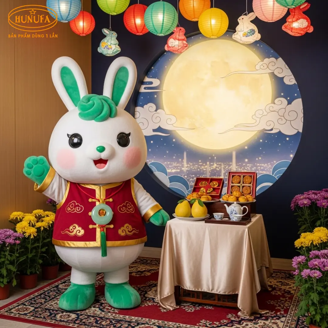 Gợi ý các cách trang trí góc check in Trung Thu đẹp mắt, hút mắt cho các quán cafe