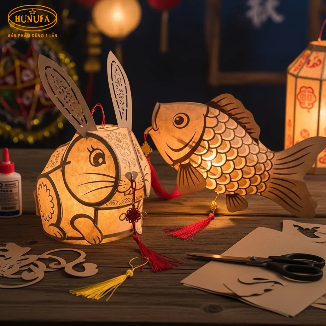 Gợi ý các cách trang trí góc check in Trung Thu đẹp mắt, hút mắt cho các quán cafe