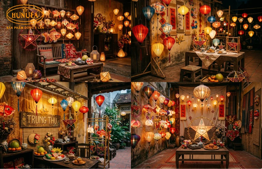 99+ Ý tưởng trang trí góc check in trung thu đẹp cho quán cafe