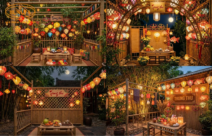 99+ Ý tưởng trang trí góc check in trung thu đẹp cho quán cafe