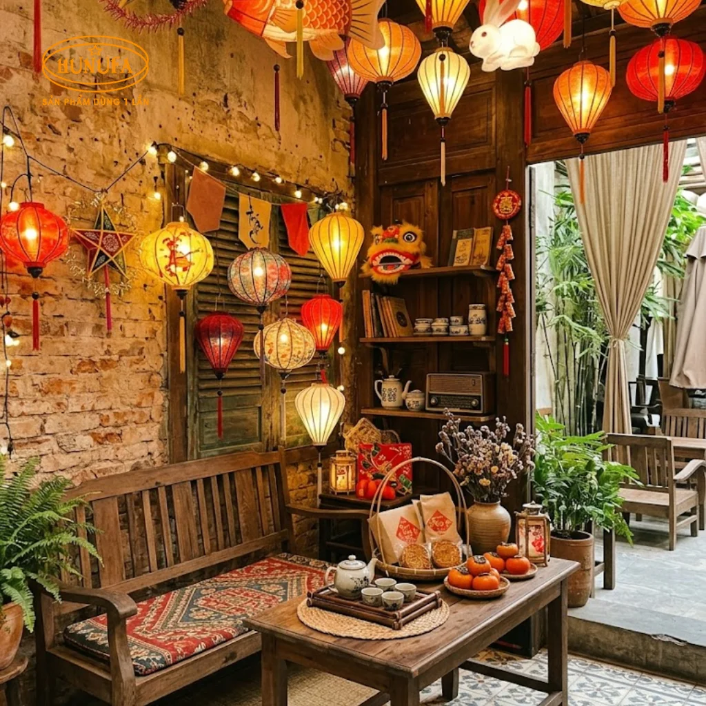 10+ Ý tưởng trang trí góc check in trung thu đẹp cho quán cafe