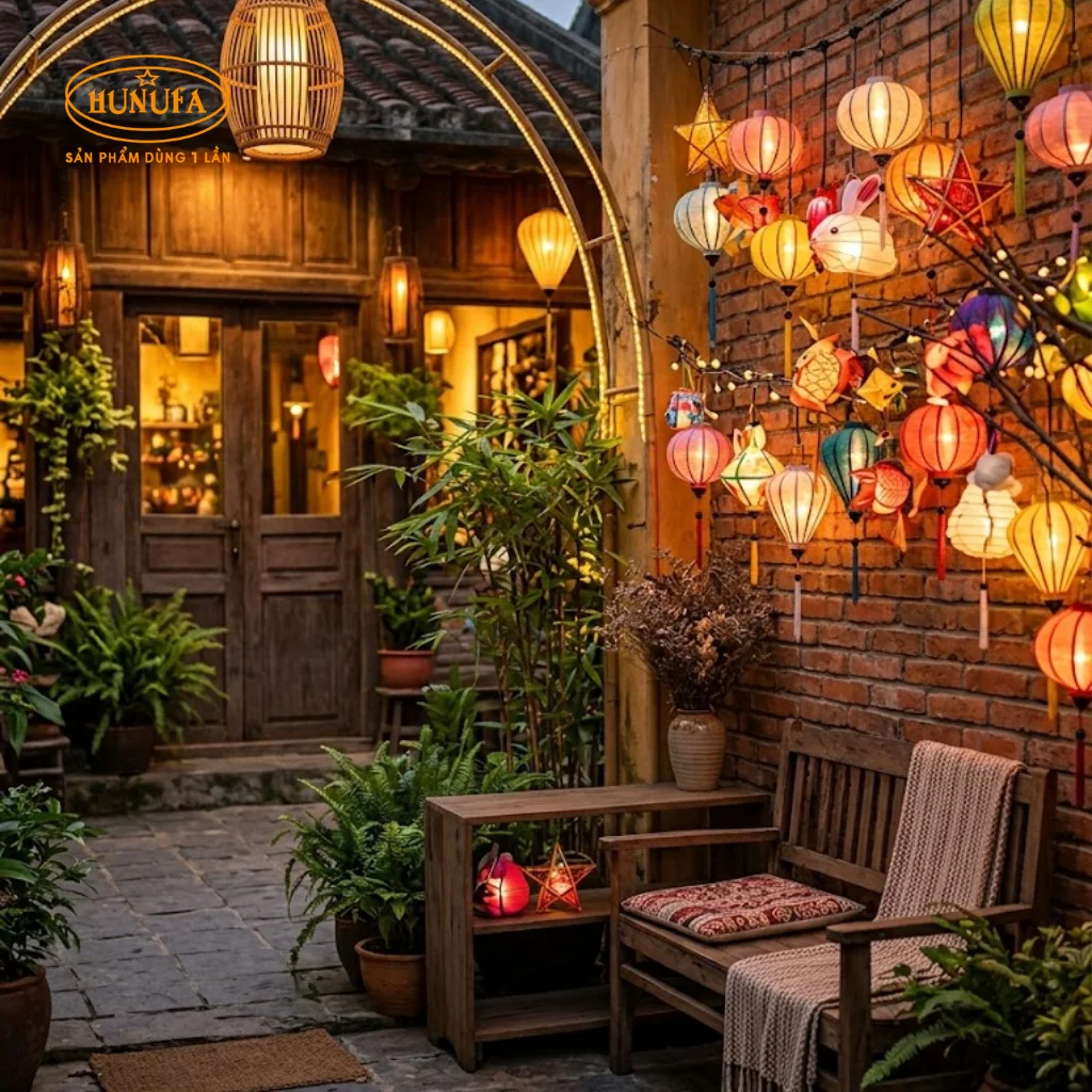 10+ Ý tưởng trang trí góc check in trung thu đẹp cho quán cafe