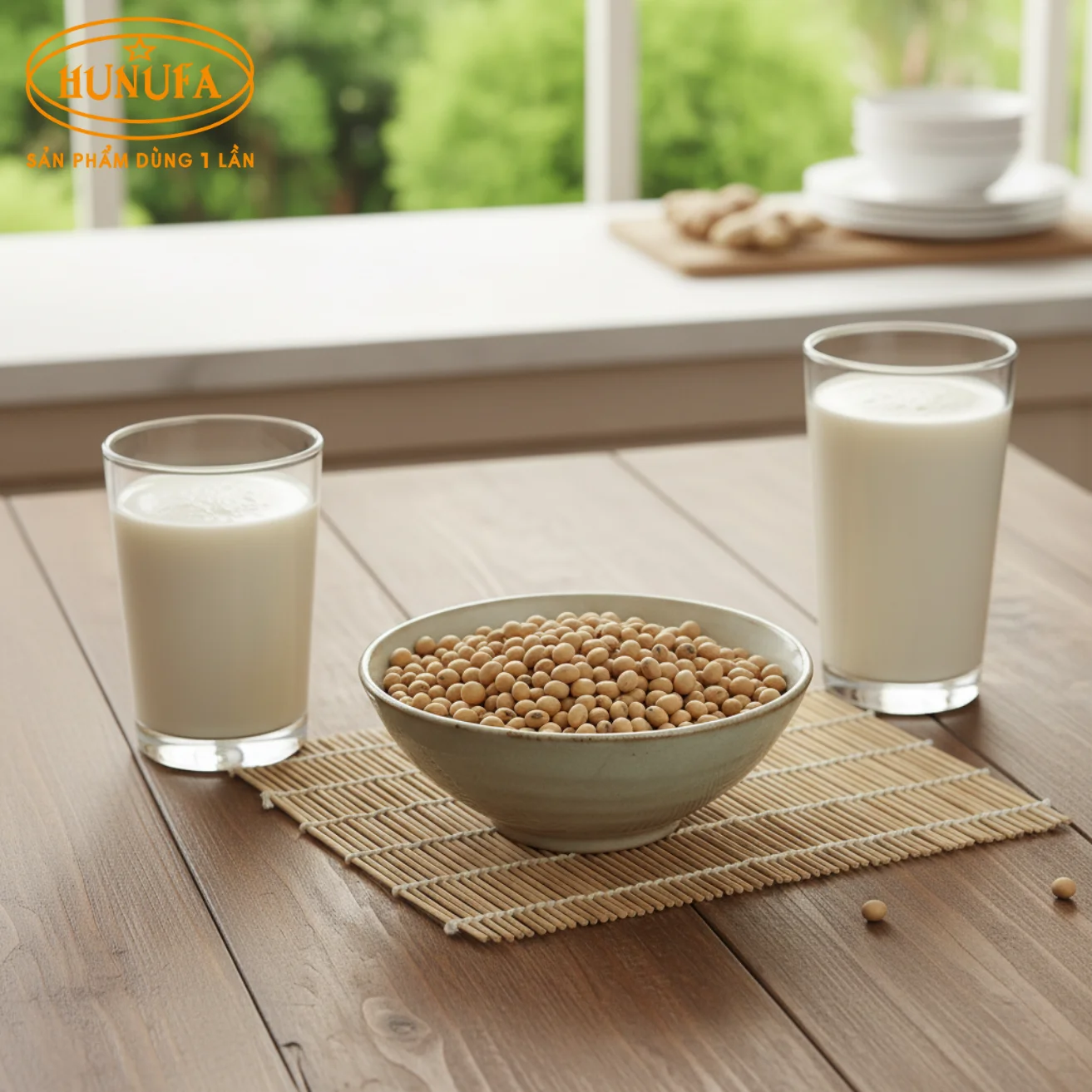 1 kg đậu nành nấu được bao nhiêu lít sữa?