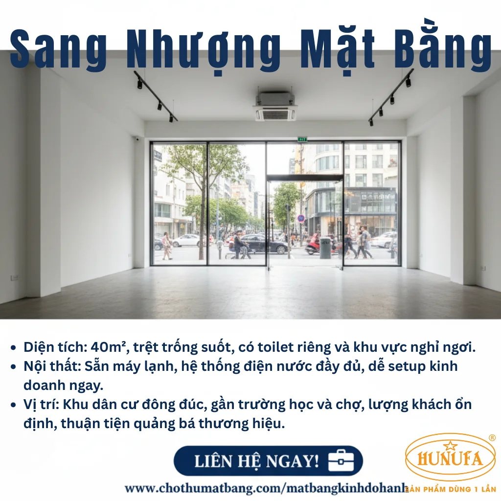 bài viết sang nhượng cửa hàng
