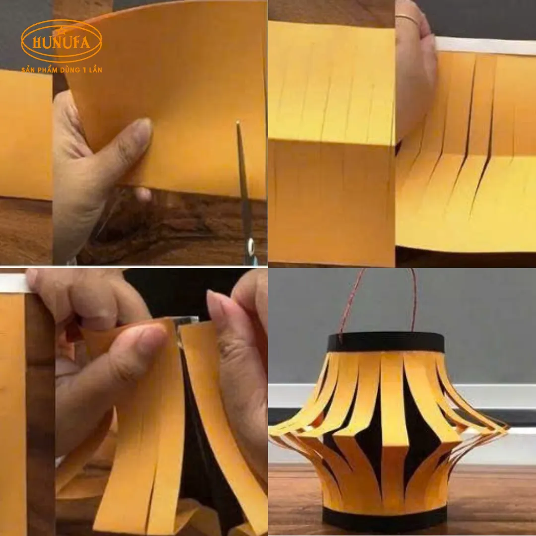 Hướng dẫn chi tiết các bước cách làm đèn trung thu bằng đồ tái chế